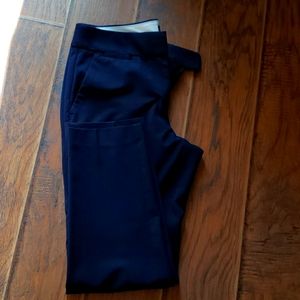 Loft- Petite Marisa 6P blue ankle pants